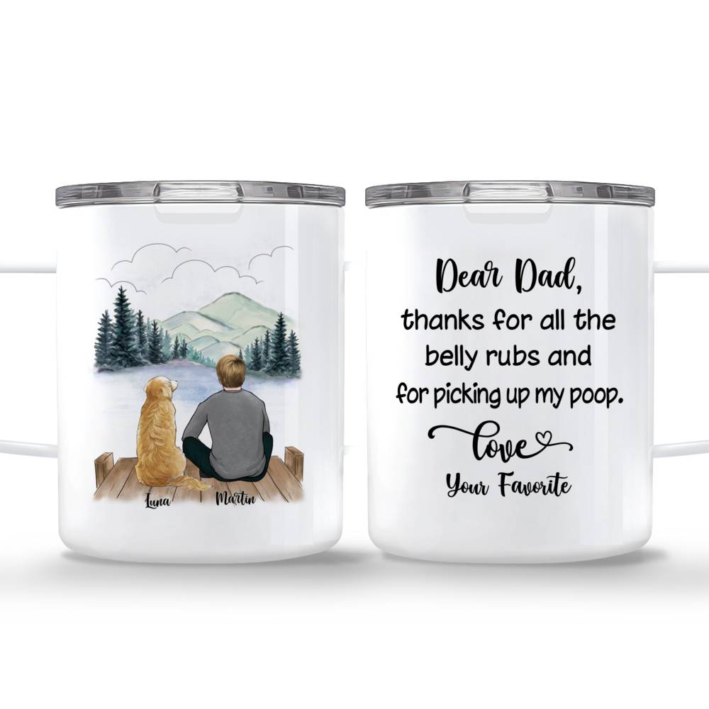 dear daddy dog mug