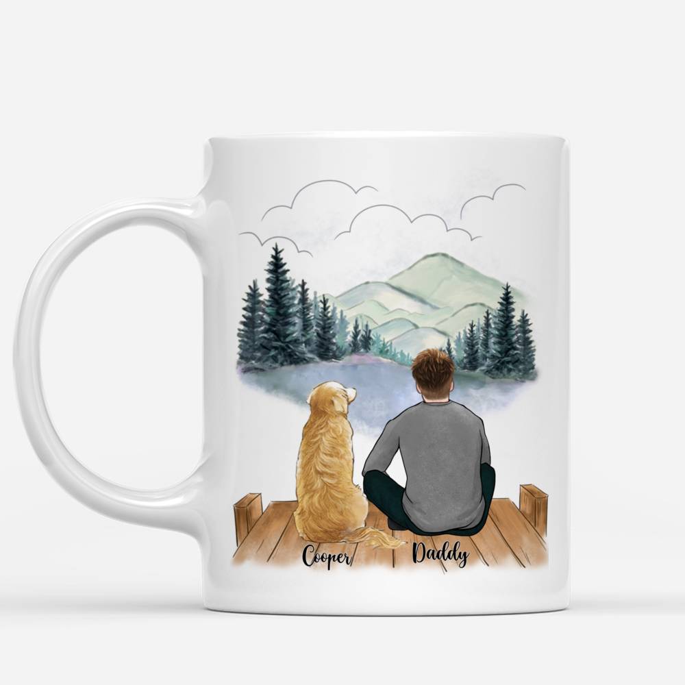 dear daddy dog mug