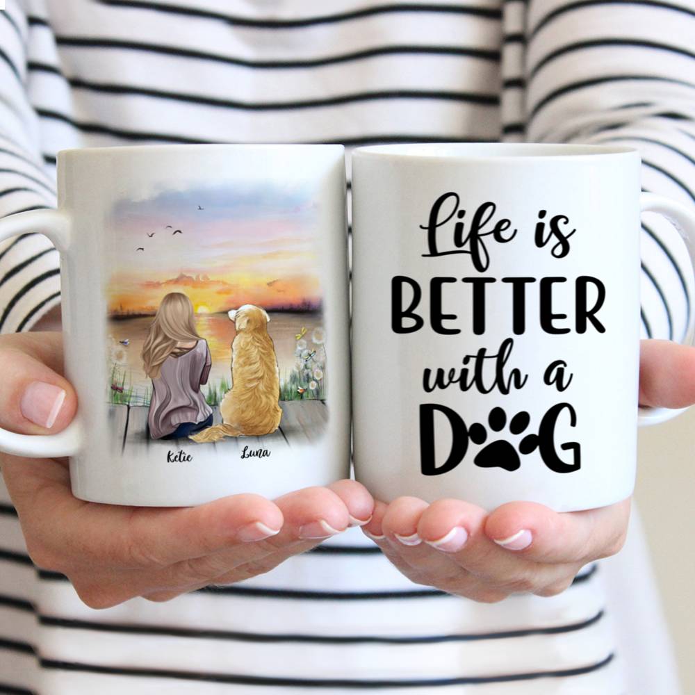 personalized mug dog