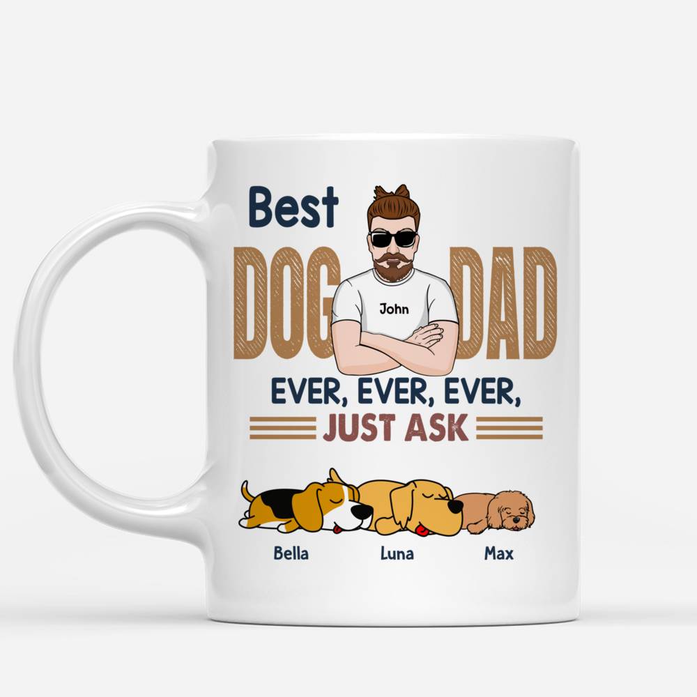 dog father mug